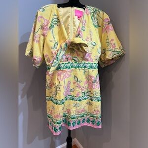 Lilly Pulitzer Soumya Romper Limited Edition - worn only once.